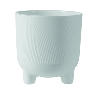 Горшок Фита 19, 4,3 л белый с вставкой, РФ