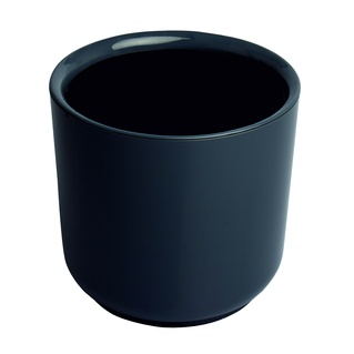 Горшок Дельта 25, 9,8 л антрацит с вставкой, РФ