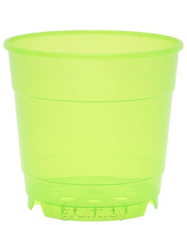Горшок для орхидей D12, 0,75 л, зеленый, РФ