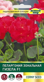 Пеларгония зональная Гизела F1 (Cerny seed) 3 шт, РБ