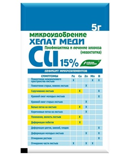 Хелат меди 5 г, РФ