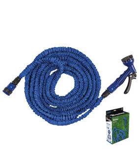Шланг Trick Hose растягив. 5-15 м с пистолетом и фитингами, Польша