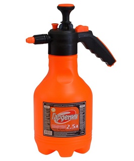 Опрыскиватель пневматический ручной "Гардения" 2,5 л с клап. сброса давл. (011491), РФ