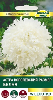 Астра Королевский размер белая (W. Legutko) 0,3 г, РБ
