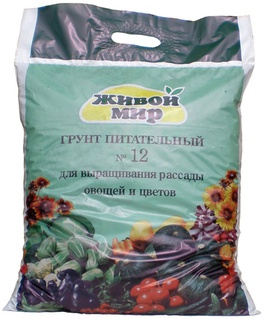 Грунт Живой мир №12 для рассады, 10 л, РБ