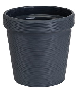 Горшок Терра 3,57 л антрацит, РФ