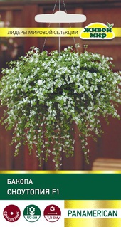Бакопа Сноутопия F1 (PanAmerican Seed) 3 шт, РБ