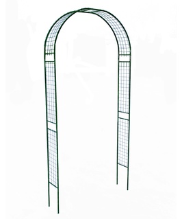 Арка садовая разборная Сетка узкая, 2,5 м х 0,25 м х 1,2 м, РФ