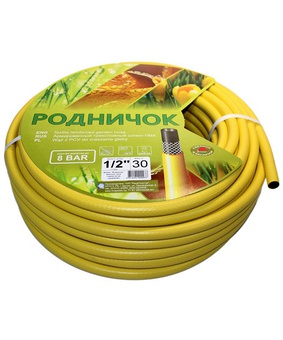 Шланг ПВХ полив. армир. Родничок  1/2" 10 м, РБ