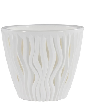 Горшок Вдохновение 1,6 л белый, РФ