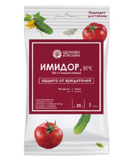 Имидор Огурец/томат от тли и белокрылки ампула 1 мл, РФ