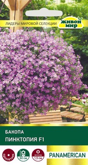 Бакопа Пинктопия F1 (PanAmerican Seed) 3 шт, РБ