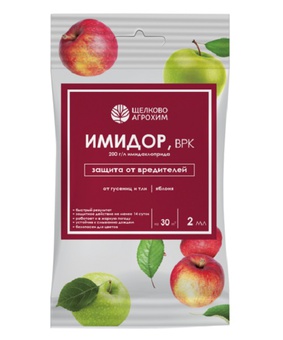 Имидор Яблоня от тли и белокрылки ампула 2 мл, РФ