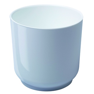 Горшок Дельта 19, 4,4 л белый с вставкой, РФ