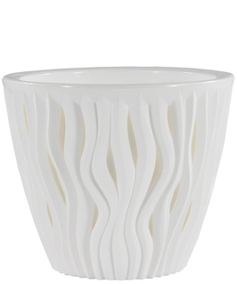 Горшок Вдохновение 1,6 л белый, РФ