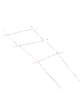 Опора для вьющихся цветов белая, РФ