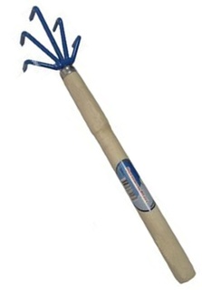 Рыхлитель пятизубый с дерев. ручкой, РФ