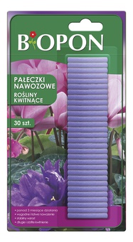 Биопон для цветущих комнатных растений палочки 30 шт уд. минер. с МЭ, Польша
