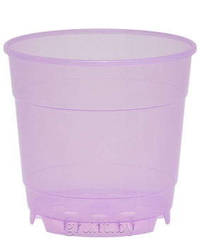 Горшок для орхидей D15, 1,5 л, фиолетовый, РФ
