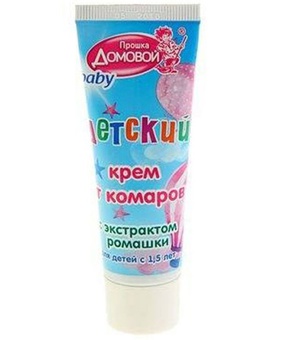 Крем Домовой BABY защита 2 ч от комаров 40мл, РФ