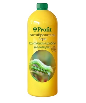 Жидкость культуральная "АнтиВредитель композиция грибов и бактерий Aqua" 1 л, РБ