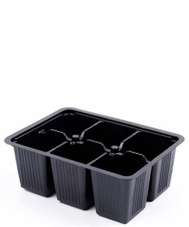 Мини кассета 6 ячеек 178х130х50мм, 170мл, Беларусь