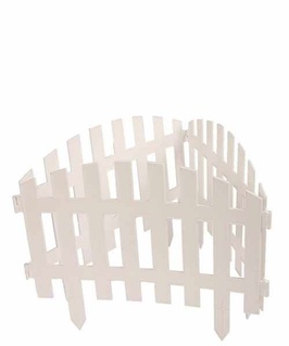 Забор декор. Ренессанс №2 белый 7 шт, L-3,1м, h-35см, Беларусь
