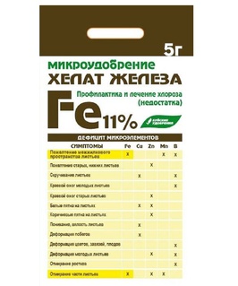 Хелат железа 5 г, РФ