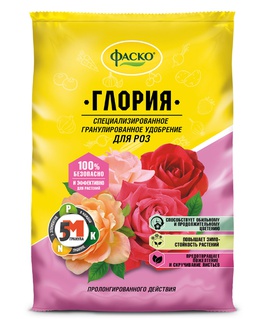 Фаско удобрение минер. гран. Глория для РОЗ 1кг. РФ