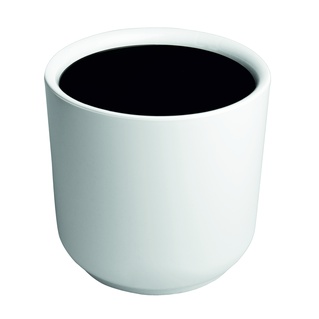 Горшок Дельта 25, 9,8 л белый с вставкой, РФ