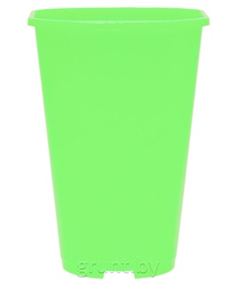 Горшок Роза Р23, D16, 3,0 л, зеленый, РФ