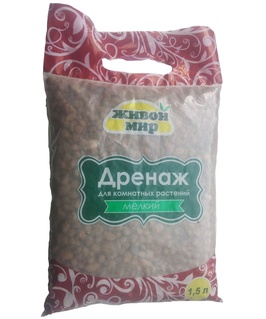 Дренаж для комнатных растений Живой мир мелкий 1,5 л, РБ
