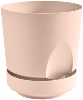 Горшок Тренд 0,8 л пудровый, РФ