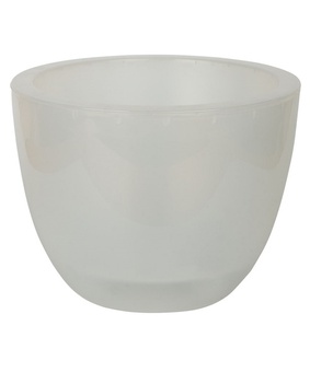 Горшок Орфей 20, 3,5 л прозрачный со вставкой, РФ