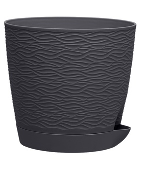 Горшок Блюз 1,5 л антрацит, РФ