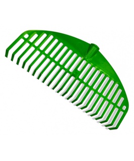 Грабли веерные пластмассовые 22 зуба "Гардения" 440х200мм без черенка (010819). РФ