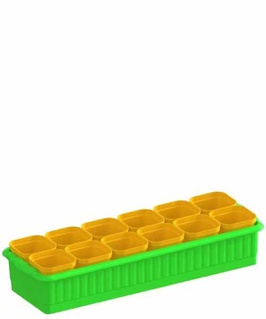 Рассадник "Дом и Дача" на 12 стаканчиков, РФ