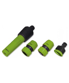 Комплект фитингов для полива из 4-х элем. на 1/2" и 5/8" Lime Line (ФБ12Л), Польша