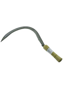 Серп 350мм с дерев. ручкой, Китай