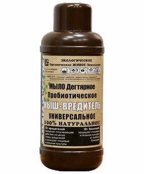 Мыло дегтярное пробиот. Кыш-Вредитель 500 мл (Башинком, РФ), РФ