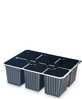 Мини кассета 6 ячеек 175х130 мм 60х55х60 190 мл, РФ