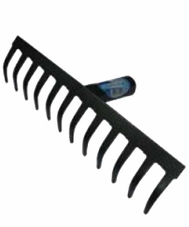 Грабли металл. 16 прямых зубьев без чер, РФ