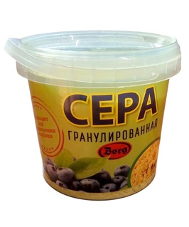 Сера гранулированная 1 кг, РБ