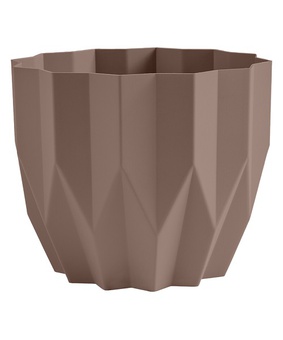 Горшок Геометрия 0,8 л мокачино, РФ