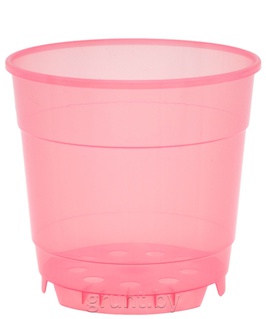 Горшок для орхидей D15, 1,5 л, малиновый, РФ