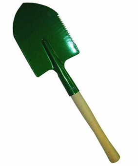 Лопатка туристическая с черенком, РФ