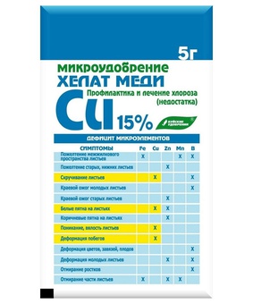 Хелат меди 5 г, РФ