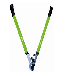 Ножницы кустар. с рычаж. механ. с овал. ручками (010123), РФ