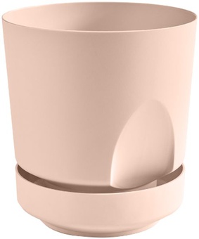 Горшок Тренд 0,8 л пудровый, РФ