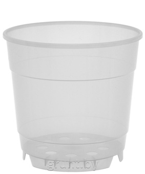 Горшок для орхидей D12, 0,75 л, прозрачный, РФ